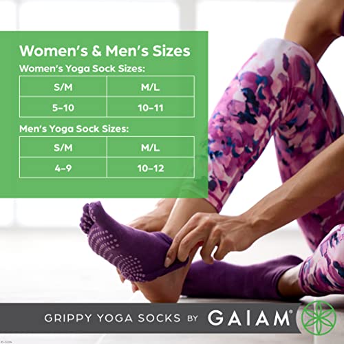 Image of Gaiam Grippy Studio Yoga Socks