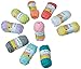 Gründl Amigurumi Kit de Ganchillos, Algodón, Multicolor, 19.50x18x2.6 cm, 1 pack de 10 unidades