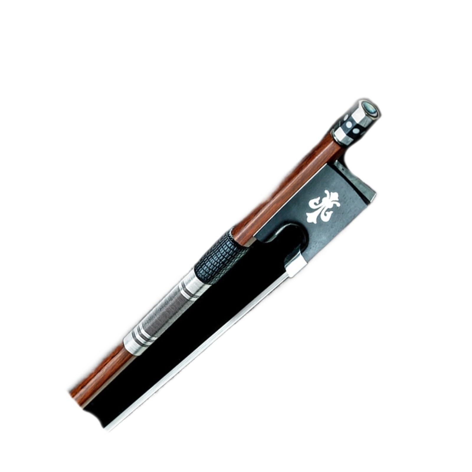 Arco Per Pratica Del Violino Arco per violino fatto a mano Accessori per strumenti musicali a coda di cavallo naturale Arco per violino speciale per principianti(3/4)