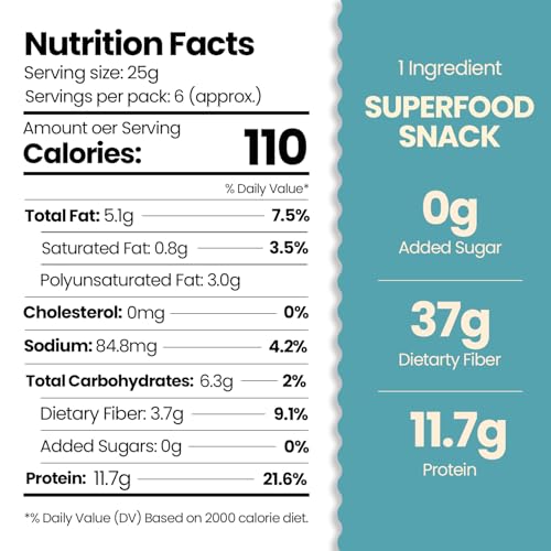 Image of Go Vegan Roasted Salted Edamame, 150gm (46% Protein, 17% Fiber, Lightly Salted Young Green Soybeans | 100% Veg Protein Rich Snacks)