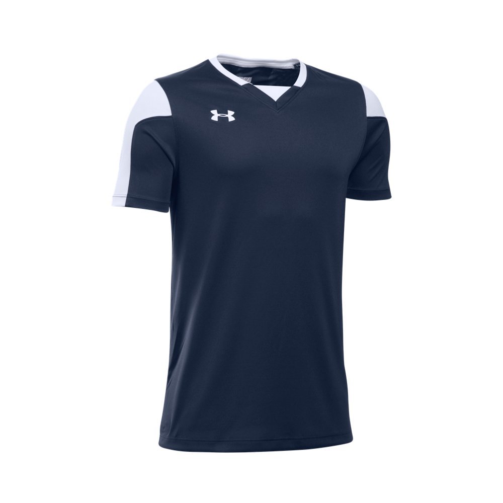 Under Armour Boys' UA Maquina Soccer Jersey YLG Navy