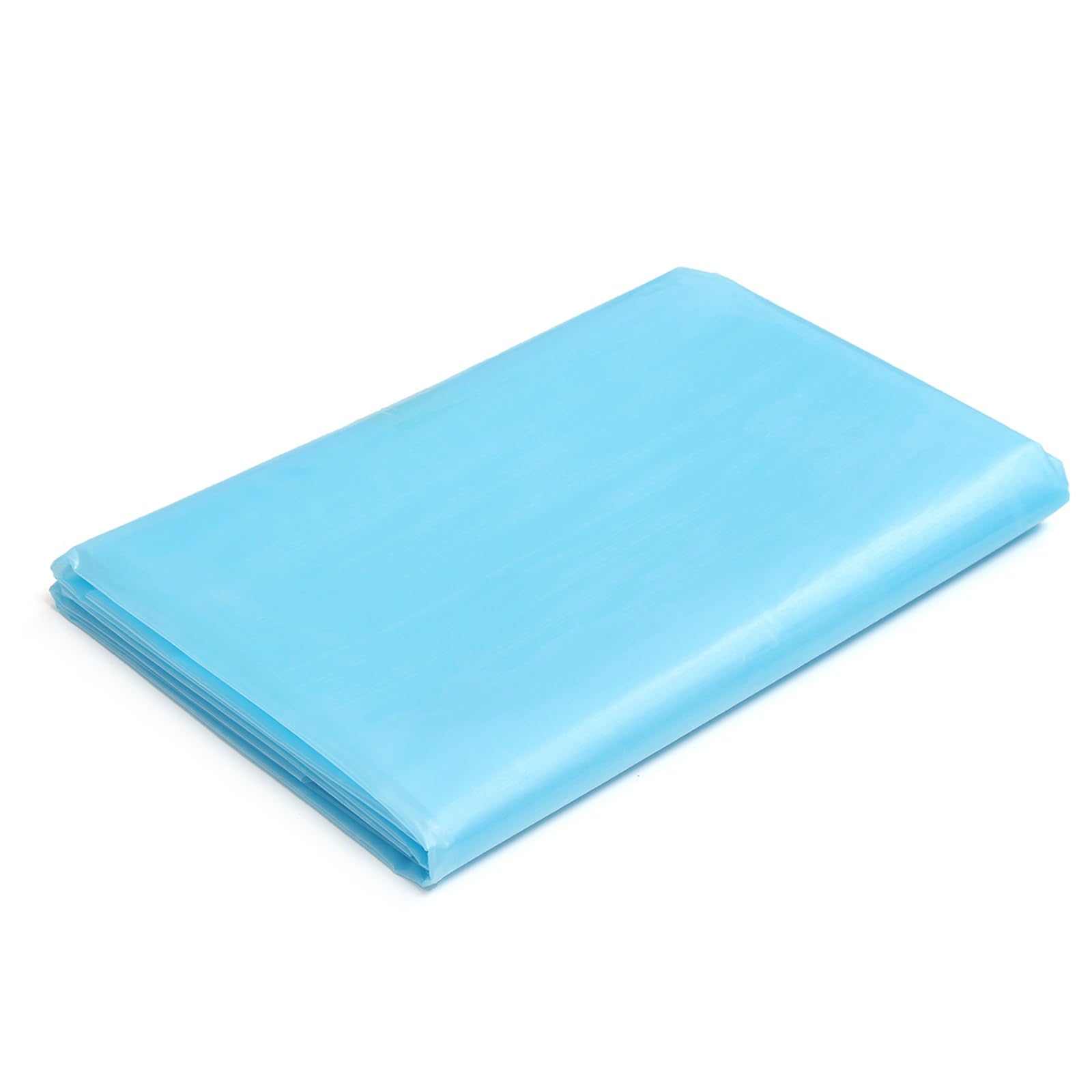 Wuyangcun Pond Liner HDPE 0.2mm Thick Light Blue for Fish Ponds Garden Fountains (2x2m/6.56x6.56FT)