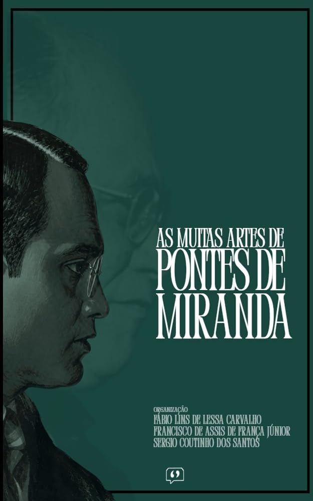 Capa de As muitas artes de Pontes de Miranda