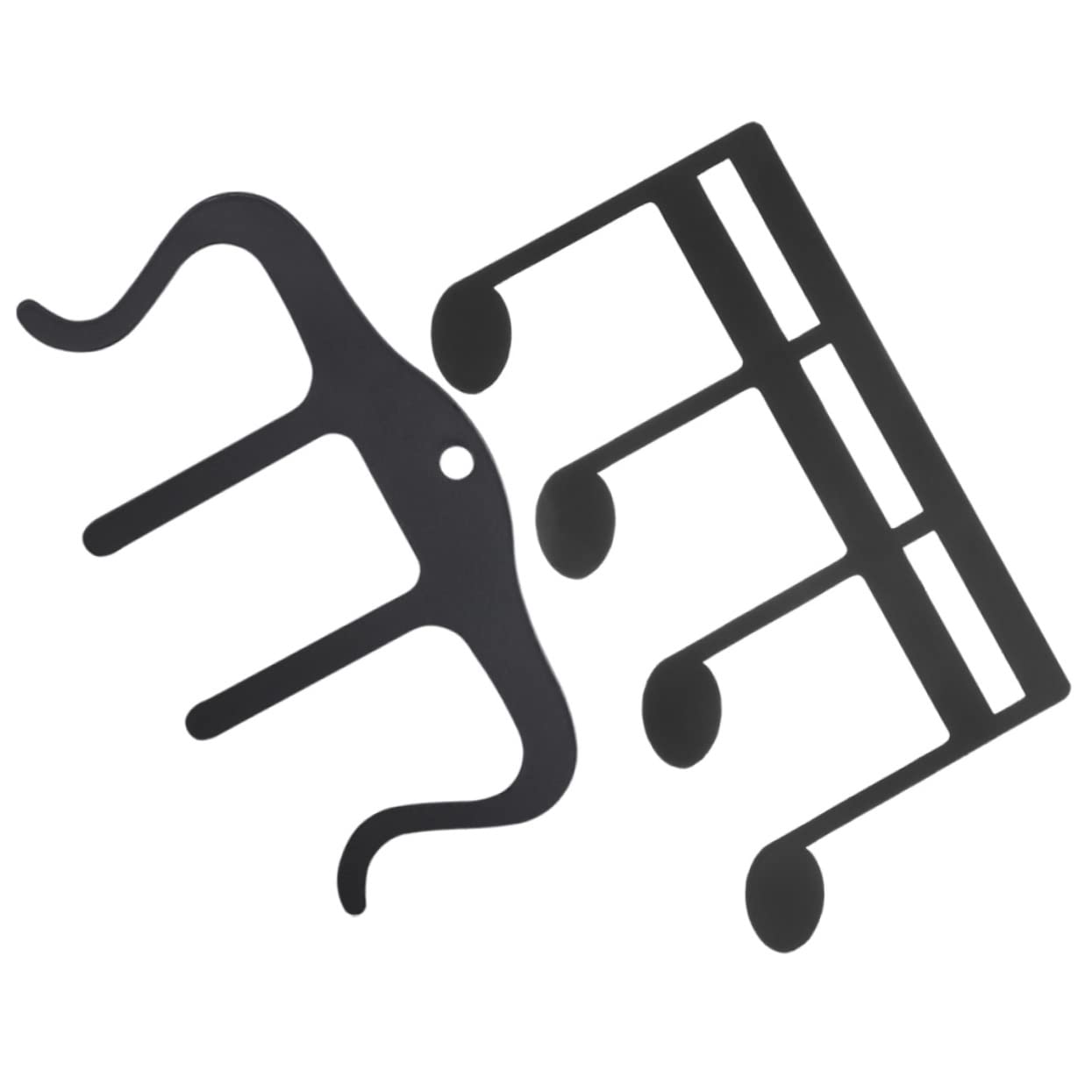 TOYANDONA 10stücke Förmige Metall Notenklammern Für Musikbücher Praktische Seitenhalter Für Noten Rezepte Und Magazine Leicht Und Tragbar Für Klavier Und Gitarre