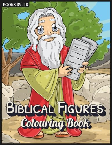 Biblical Figures Colouring Book: Iconic Characters to Colour and Inspire