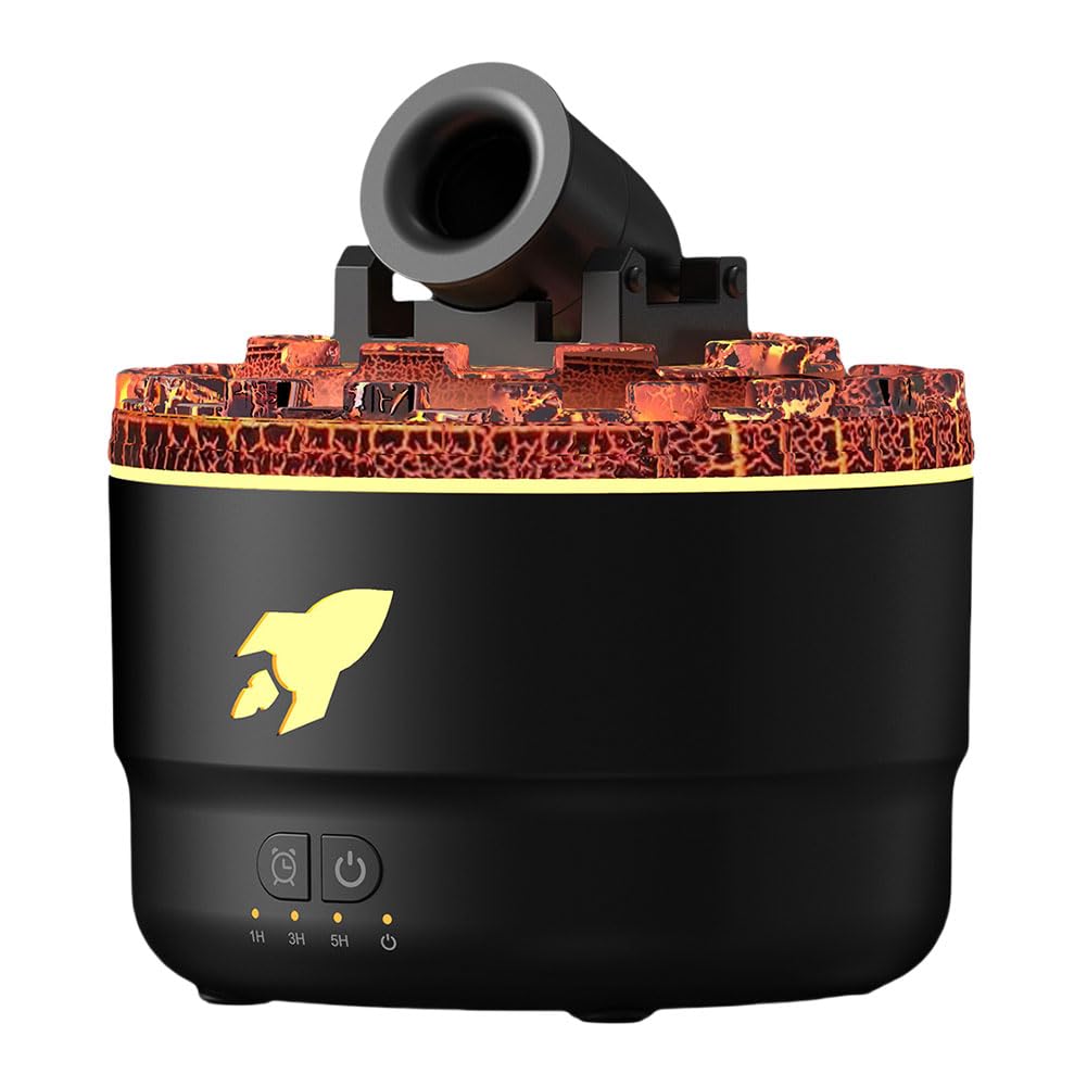 Diffuseur d'arômes volcaniques avec minuterie et humidificateur
