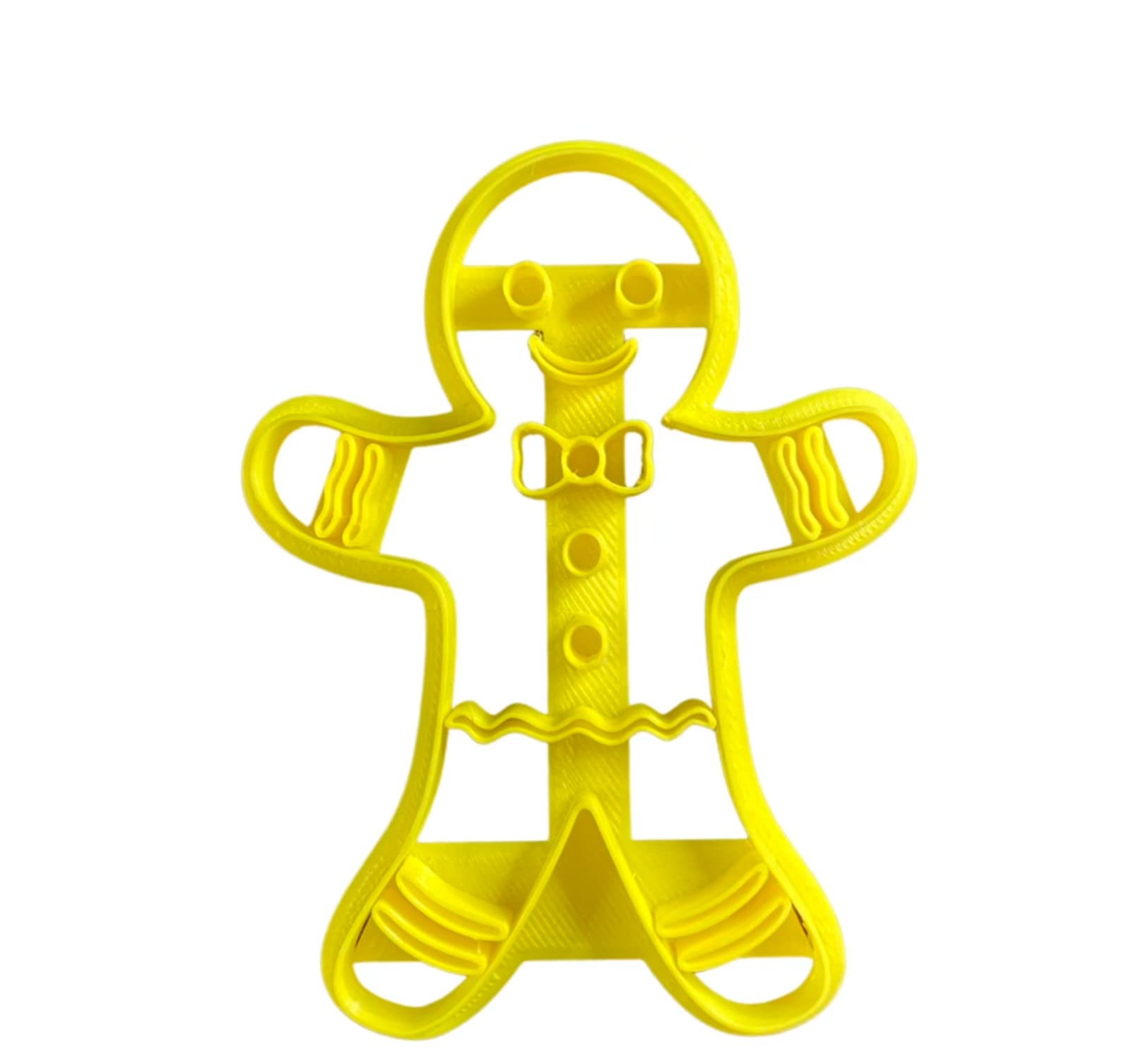 The Cookie Cutter Hub 11cm Ginger Bread Man Cookie Cutter and Matching Embosser for Cookies Biscuits Clay Baking Decoration