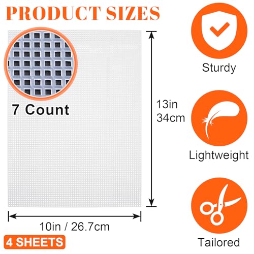 Image of Pndeyo 4 Sheets White Fursuit Eyes Mesh, Waterproof PVC Eye Mesh Sheet, Printable Blank Plastic Canvas for Furry Cosplay Props Fursuits Handicrafts Making