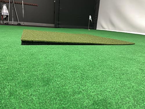 Big Moss Golf Indoor Simulator Practice Bay Putting Return Ramp 3' x 3'
