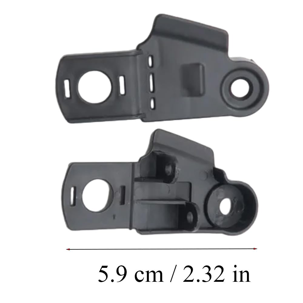 Riloer Kit de reparación de soporte para faros delanteros de coche, garras de reparación, esquinas fijas, soporte de luz compatible con Land Rover Range Rover SUV 2018-2020