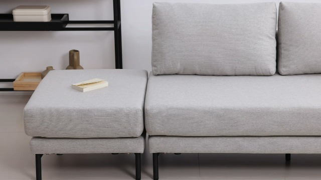 Amazon｜VENTOTA カウチソファ 幅195cm レイアウト自由自在 ペット対応