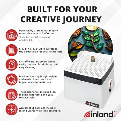 Inland Craft Wiz Mini Glass Grinder