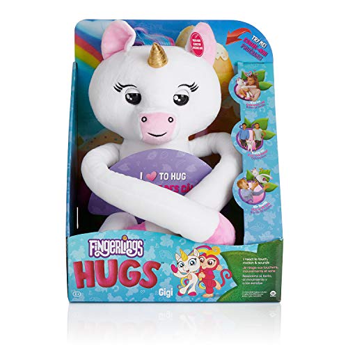 Fingerlings HUGS - Gigi (White) - Interactive Plush - Image 6