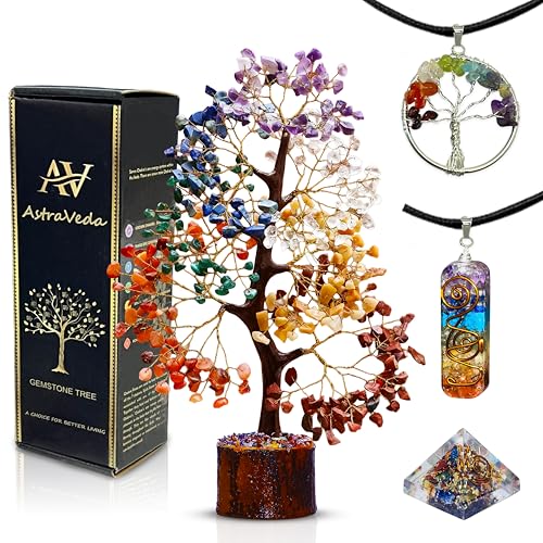AstraVeda Crystal Tree, 7 Chakra Stones...