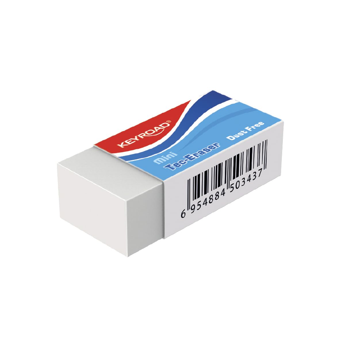 Gommes Blanches Sans Poussière - Lot De 6, Effaçage Propre Pour école, Bureau, Dessin - Format Rectangulaire Pratique