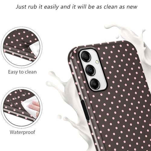 Coque Samsung Galaxy A14 5G évite les rayures avec son design à pois - 4
