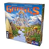 Devir - Ganges, Juego de Mesa, Juegos de Mesa a Partir de 12 años, eurogame, colocación de Trabajadores (BGANG)