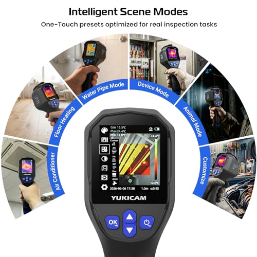 Thermal Camera for Home Inspection, Dual-Light 240×240 Infrared Thermal Imaging Camera - image 3
