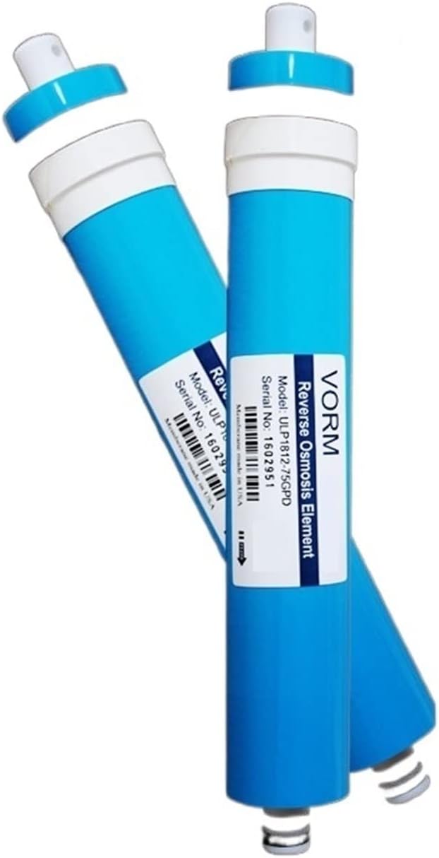 Water Purifier for Sink Home Kitchen Reverse Osmosis RO Membrane Replacement Water System Filter 50GDP 75GPD 100GDP 150GDP Improving The Water'S Taste(75G)