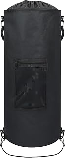 Boat Trash Can - Reusable Trash Bag | Boat Trash Bag | Reusable Bag For Holding Trash | 11-15 Gal Waterproof Holder Folding Container Organizer With Drawstring For Camping Road Travel