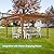 12X16 FT Pergola, Patio Pergola with Solid Structure, 100% Sturdy Solid Wood Outdoor Gazebo for Deck Backyard Grill Party Garden Waterproof & Windproof Outdoor Garden Shelter for Year-Round Use