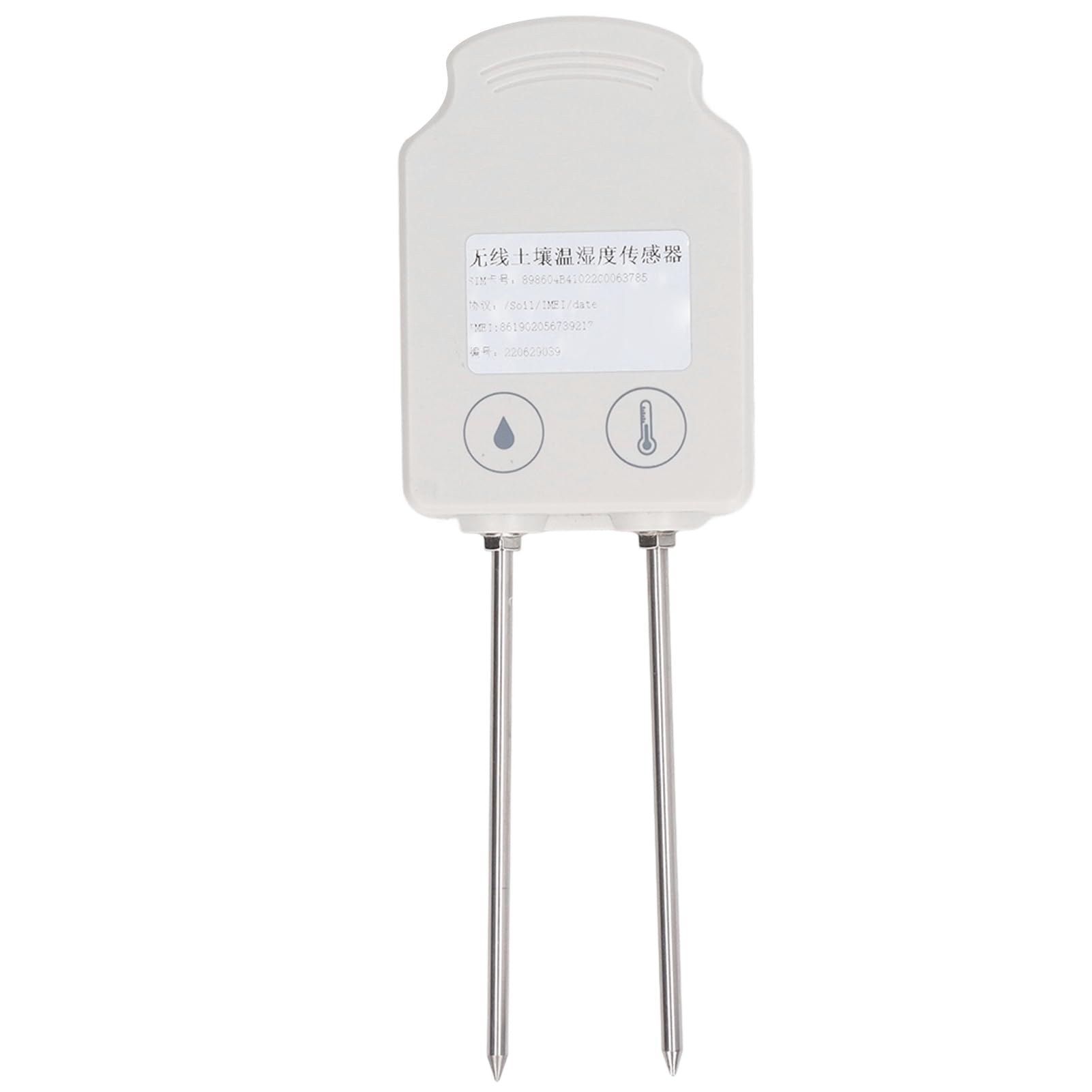 Sensore di umidità del terreno di rilevatore di temperatura wireless con son 10 cm per la serra e l'irrigazione del risparmio idrico
