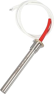 MECCANIXITY Immersion Cartridge Heater Rated Power 100W with +5% -10% Tolerance 12V 304 Stainless Steel M14x1.5 Thread Electric Heating Element Replacement for Water Heating