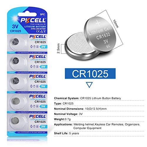 Dkocva Sixnea Cr1025 5033Lc Lithium 3V Coin Cell Batteries 100Pcs #TOP1