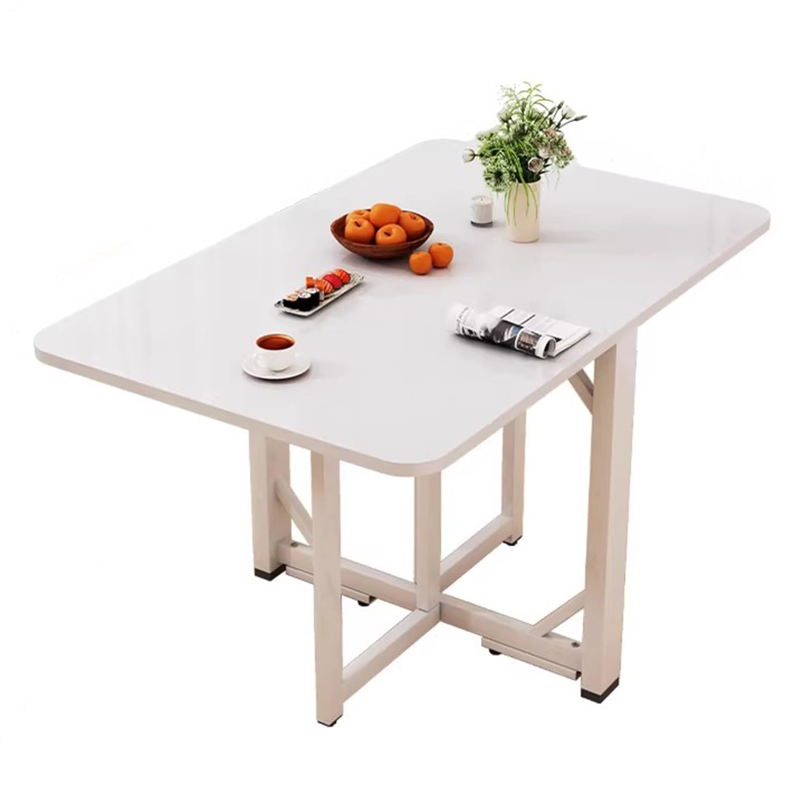 Table pliante 100 x 60 cm pour optimiser l'espace des petits studios