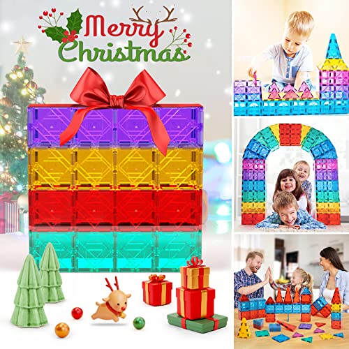 Gobidex Building Toys For Kids Ages 4-8 Stem Magnetic Tiles For Boys And Girls Magnet Blocks Toddler Gifts For Kids Ages 3-5 #TOP6