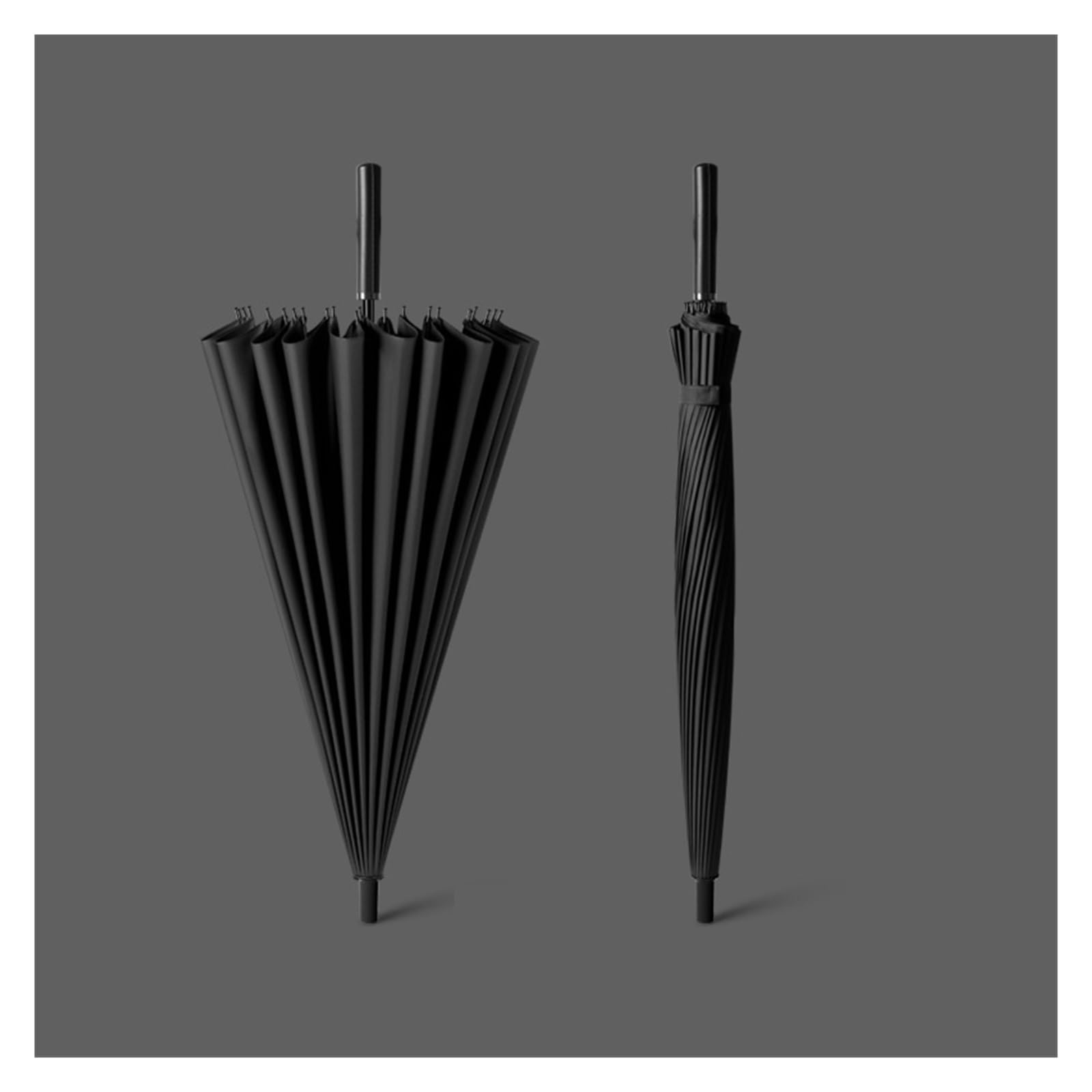 Parasol podróży 24 żebra parasol długi uchwyt parasol duży biznes męski prosty parasol kompaktowy parasol