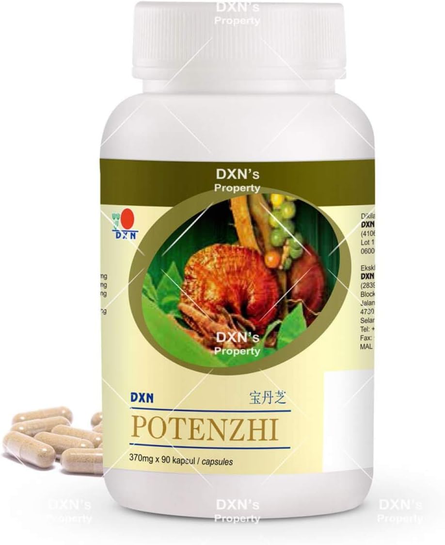 LIMITEDBONUSDEAL DXN Potenzhi 90 Capsules (30 Bottle)