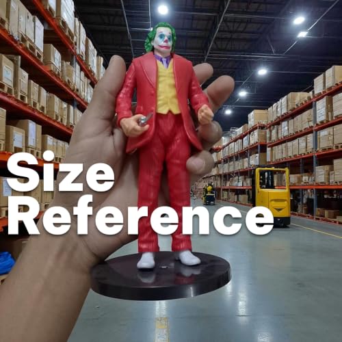 Image of YOURKARTS.COM Car Decoration Joker Villan 20cm Large Size Famous Superhero & Comic Character Action Figure (Joker Red Jacket)