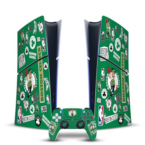 Autocollant Boston Celtics PS5 Slim pour transformer votre espace gaming NBA
