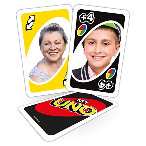 Luudoo Personalisiertes Foto-UNO mit ihren Bildern