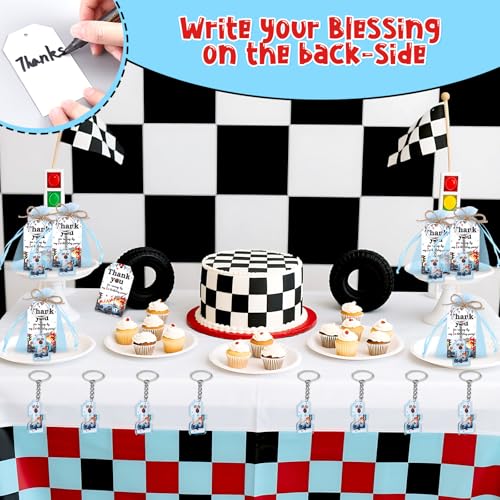 Image of Party Favors Theme Baby-Shower Keychain Set