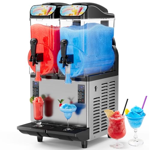 TUATNUT 30L 8 Gal Commercial Slushie Machine