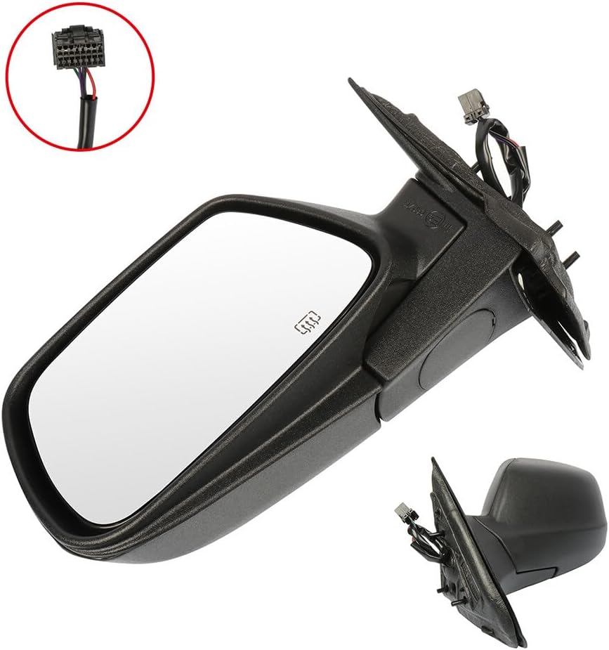 ECCPP Exterior Mirrors Replace with 2005-2010 For Jeep GRAND For Cherokee Driver Side 55156453AE