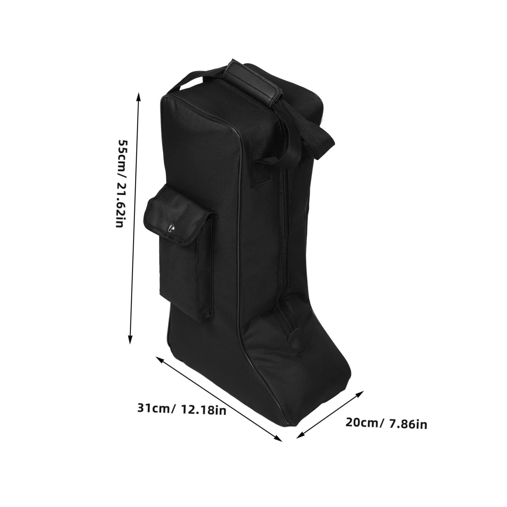 MUCKLILY Riding Boots Storage Pouch Durable Boot Bag Portable Design for Travel