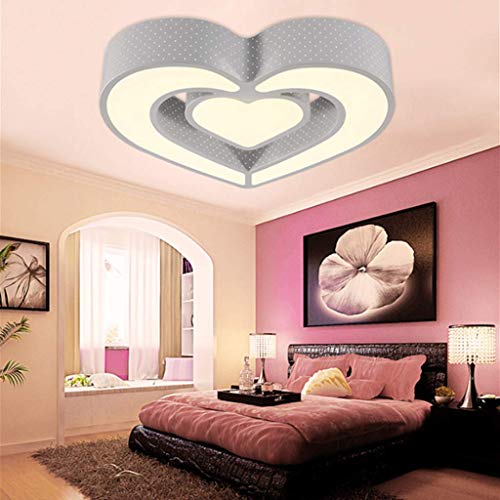 Plafonnier LED pépinière blanc 55cm dimmable avec télécommande