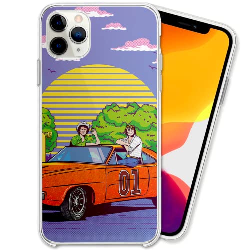 Phone Case Cover Transparent Compatible With Dukes Plus Hazzard Pc Movies Soft Tpu 6 6S 7 8 X Xs Xr 11 12 13 Pro Max Se 2020 Clear 14 Scratch Water Drop #TOP8