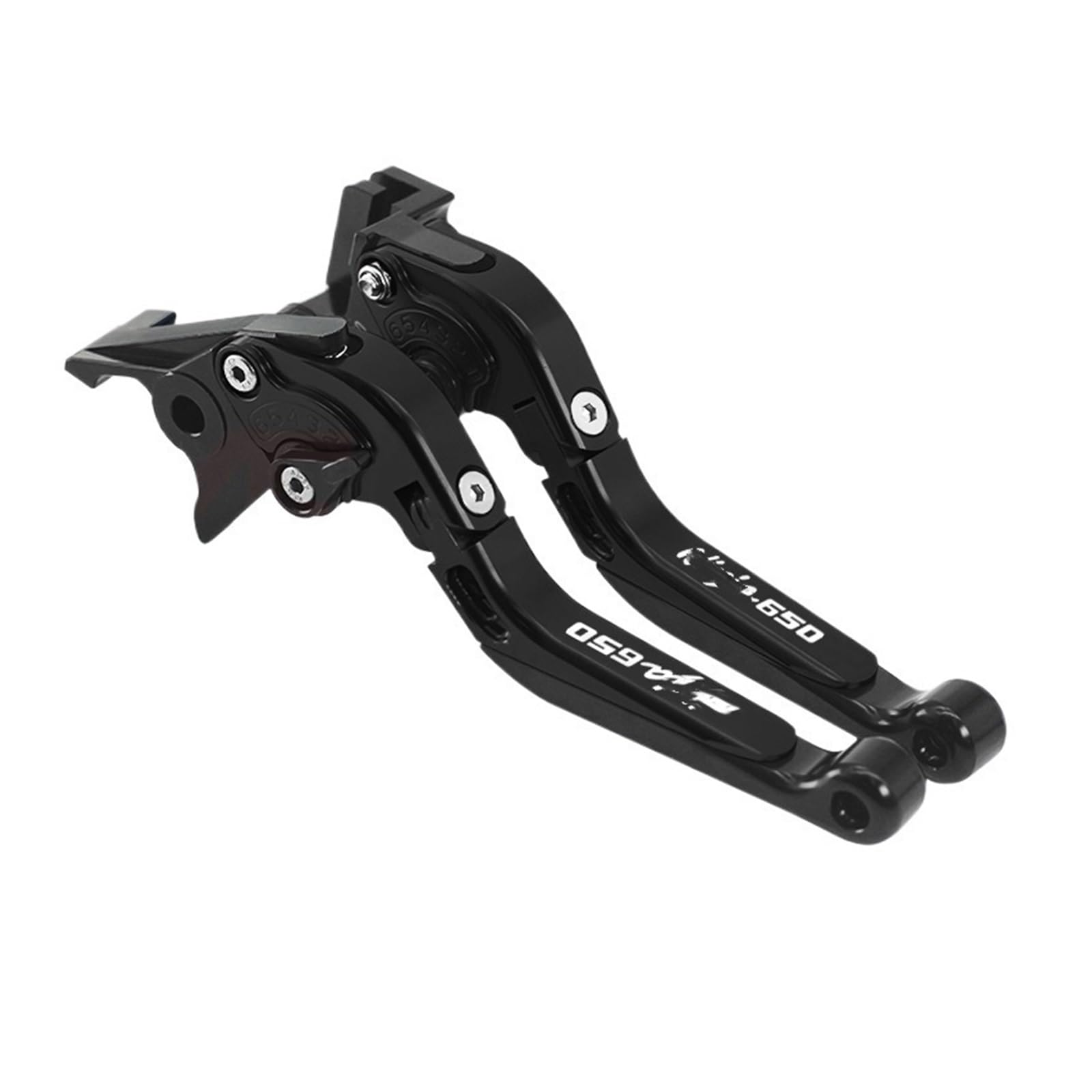 Ewsjg Black Nin-Ja650 For Kawa&Saki Ninja650/R 2017-2023 Vul-Can/S 650 2015-2023 Motorcycle Extendable Folding Adjustable Brake Clutch Handle Levers Clutchs Brakes Handle Levers