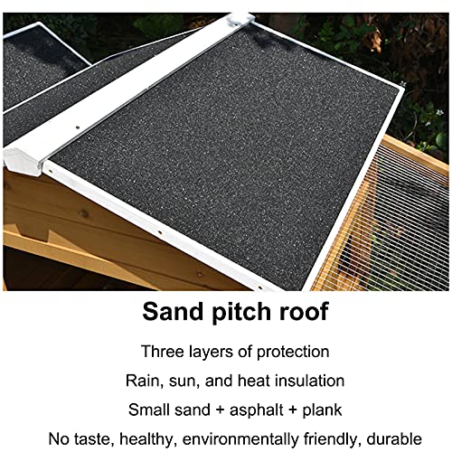 Hühnerstall, Großer Holzkaninchenkäfig, Geflügelstall, Gartenhinterhof, Kleintierkäfig, Mehrschichtiger Hühnerkäfig… – Bild 7