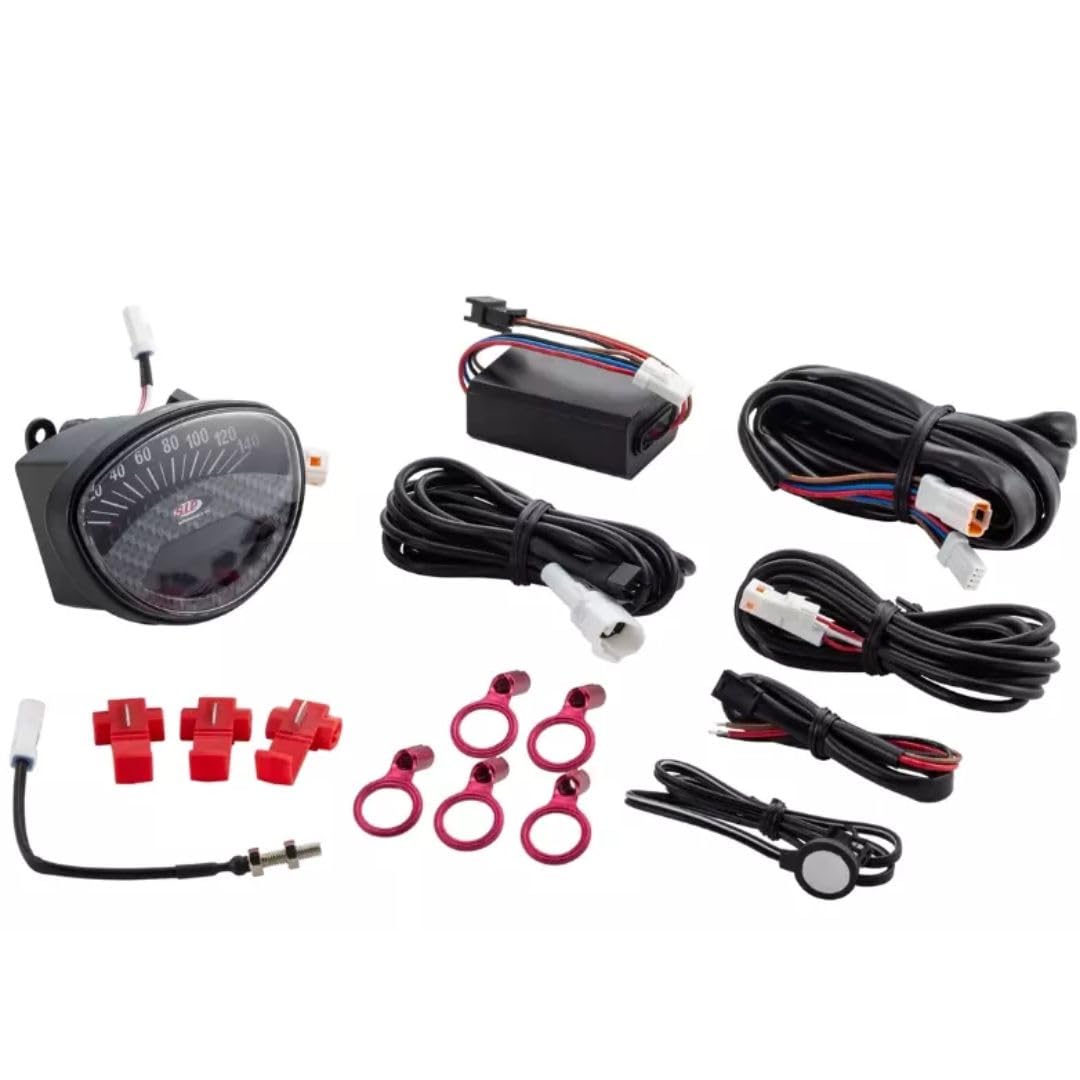 CONTACHILOMETRI DIGITALE SIP CARBON LOOK PRIMAVERA ET3 ADATTO PER VESPA 50 90 SS 125 GT GTR