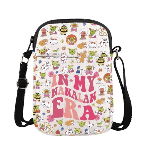 In My Nanalan Era Gift Green Nanalan Cartoon Lover Gift Cartoon Movie Lover Gift Cartoon Fans Gift Crossbody Bag