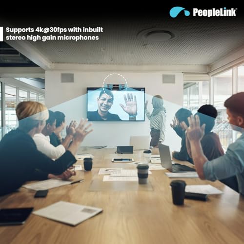 Image of InstaVC 4K-120 Auto Frame Camera Webcam with AI Gesture Control 120 Wide-Angle View,USB Plug & Play,CMOS Lens Best ePTZ Camera for Teaching,YouTube,Live Streaming,Video Conferencing