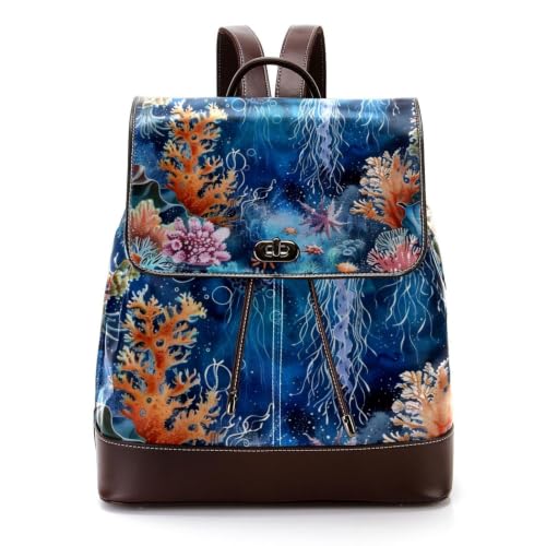 Sac à dos motif champignons au clair de lune pour vos balades citadines