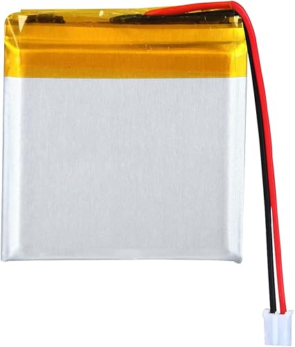 Miniatura 2 de 3.7V 1100mAh 604040 Lipo batería recargable de iones de polímero de litio con conector JST