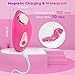 Vibrador deslizante de mariposa portátil con aplicación y control remoto, vibrador Bluetooth para parejas, mini vibrador portátil con 10 modos para su clítoris vaginal, juguete sexual con clip