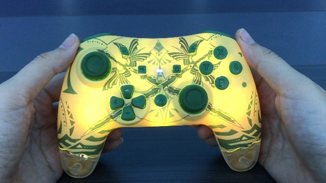 NintendoSwitchLightyellow プロコントローラー Amazon.com: DYONDER Switch Controller, Wireless Switch Pro